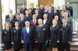 Победители смотра-конкурса молодых сотрудников центрального аппарата МВД России получили награды