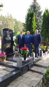 Руководители Общероссийской общественной организации ветеранов органов внутренних дел посетили могилу Ивана Шилова