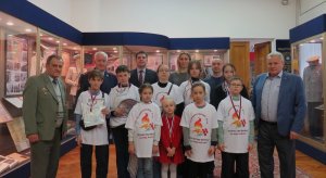 Юных спортсменов наградили в Центральном музее МВД России
